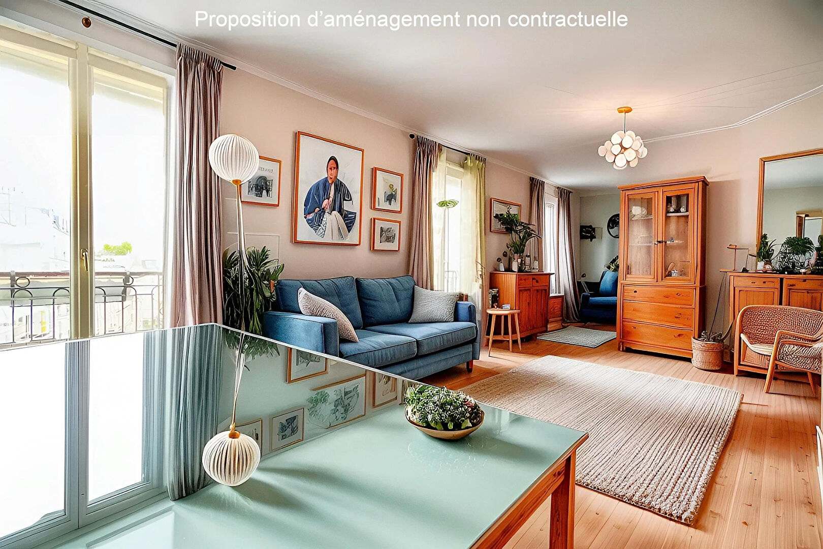 Magnifique appartement avec vue dégagée, en 2ème et dernier étage, au pied du Sacré-Coeur ! 14