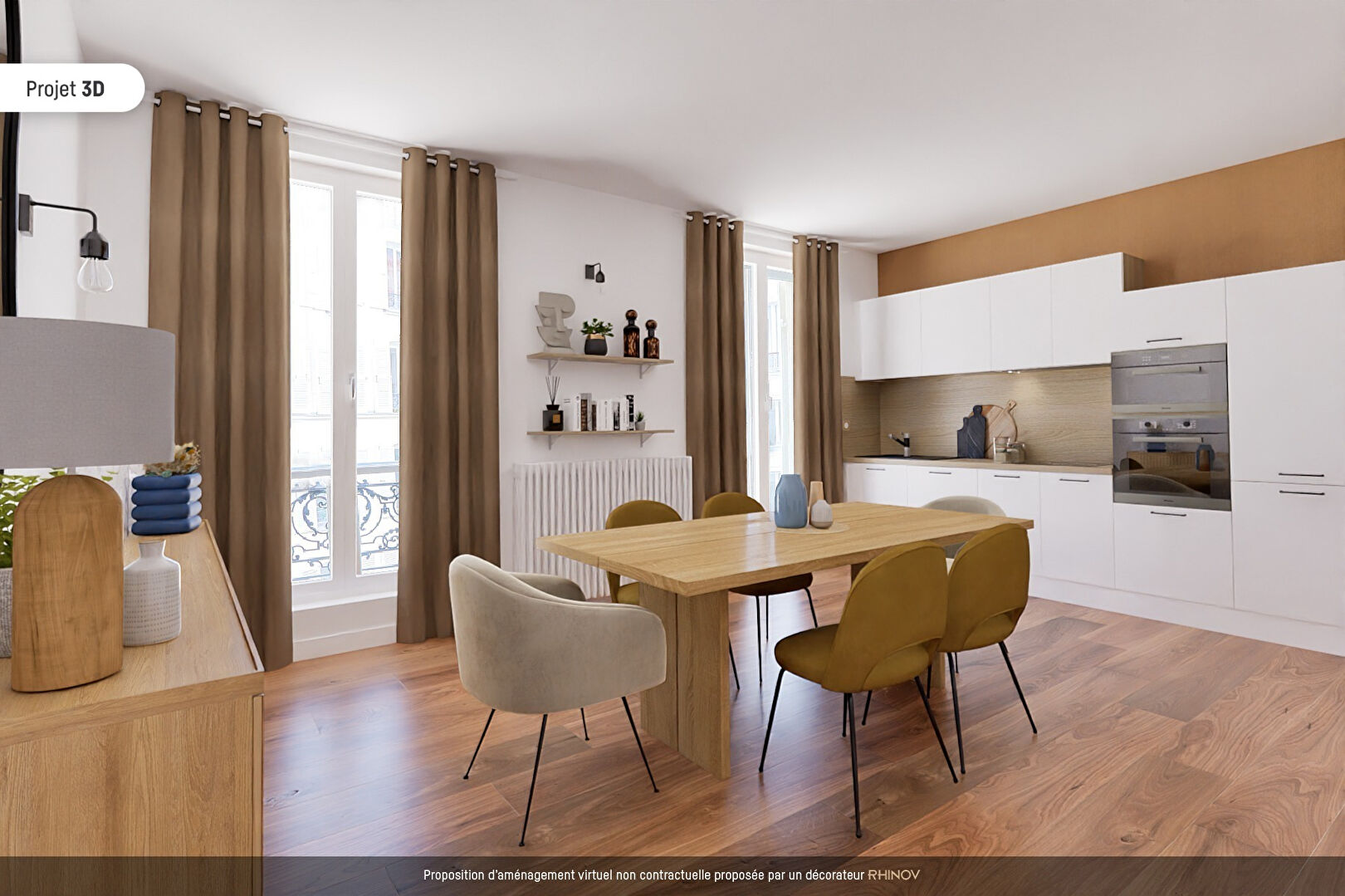 Family apartment in the Abbesses – Paris 18th. 5