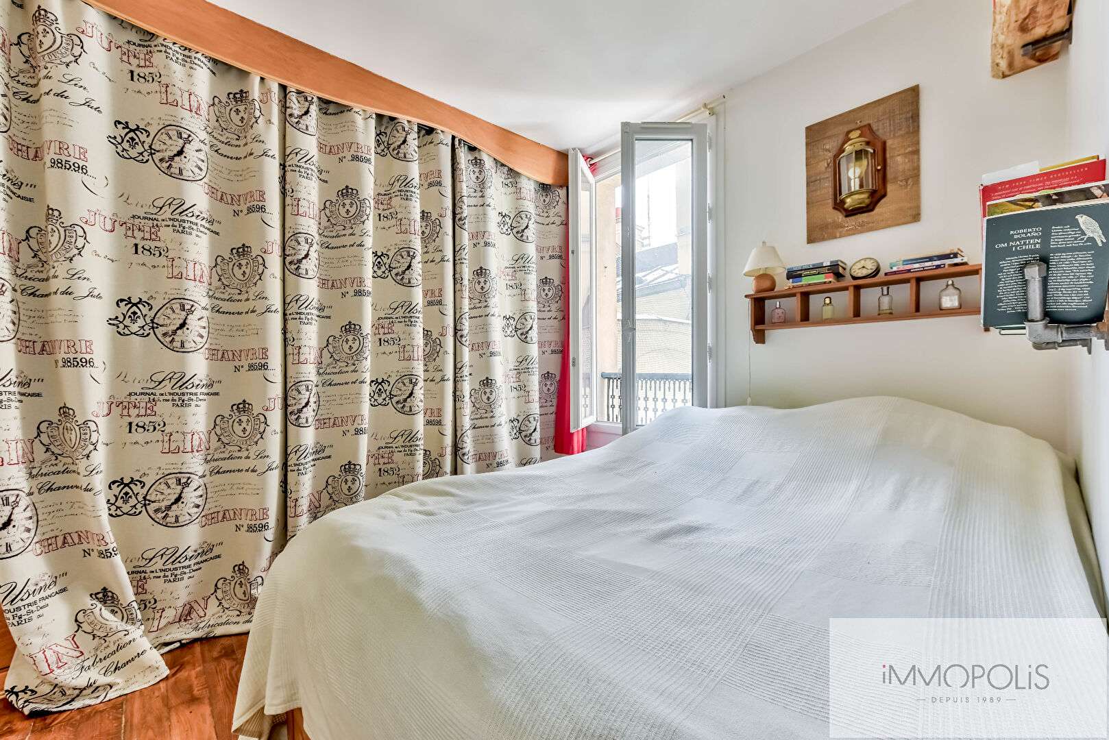 Appartement clair et calme avec balcon et vue sur les arènes de Montmartre ! 11