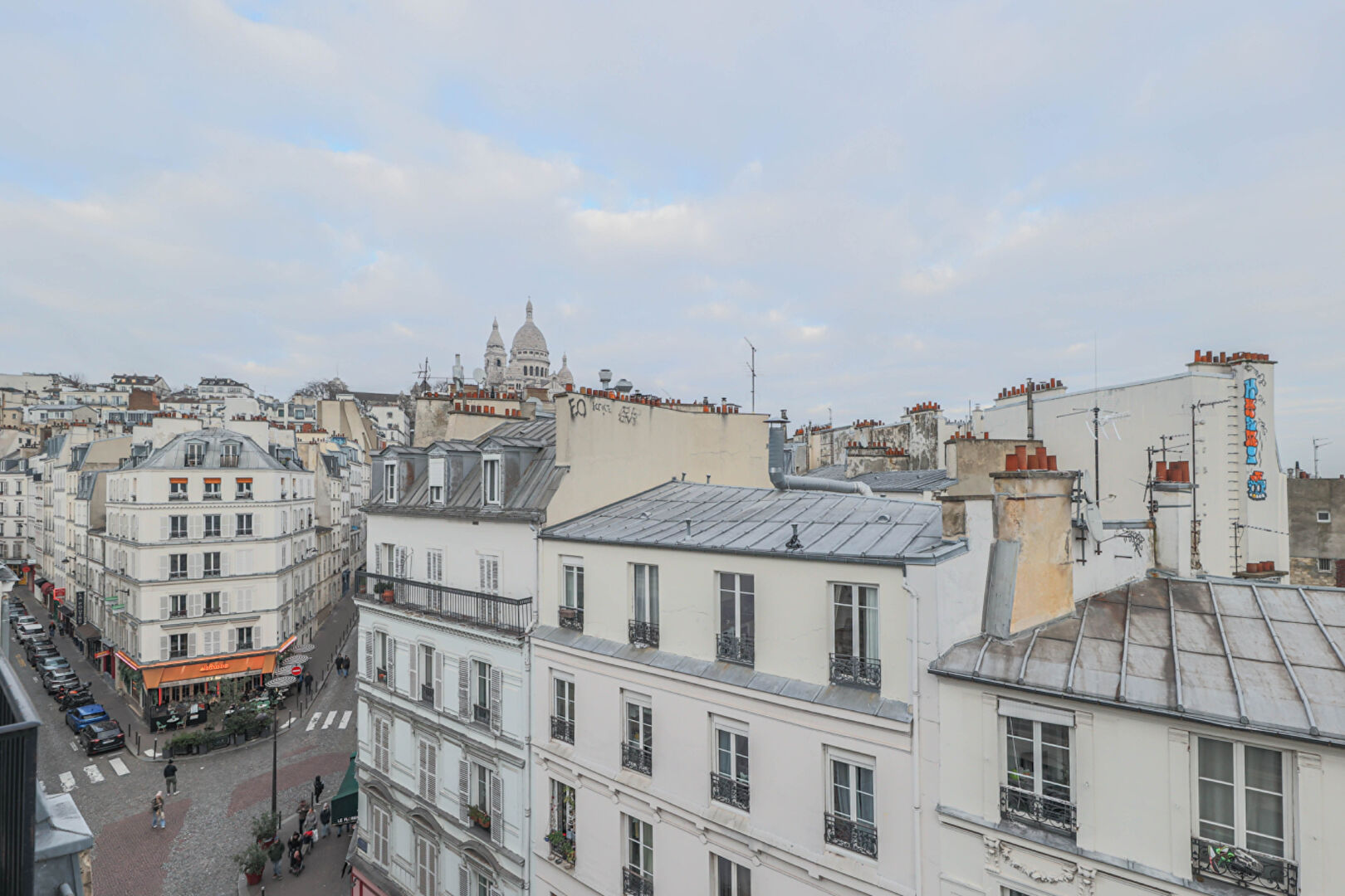 Appartement avec vue exceptionnelle sur le Sacré Coeur. 10