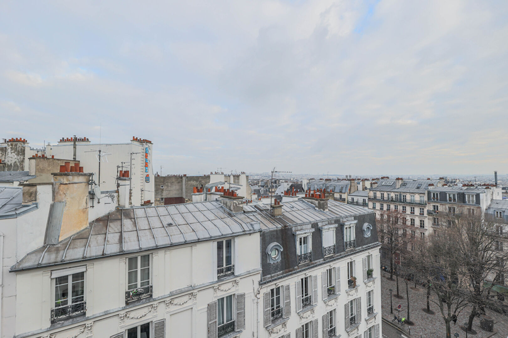 Appartement avec vue exceptionnelle sur le Sacré Coeur. 14