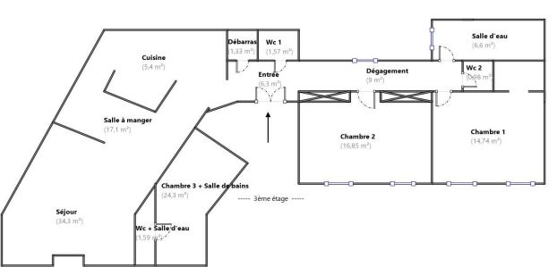 Appartement familial aux Abbesses – Paris 18e. 18